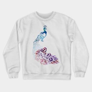 Peacock premium glassy look Crewneck Sweatshirt